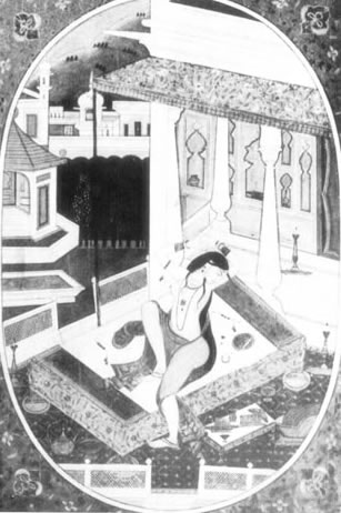 Images from the Bhagavad-Gita, Radha's Longing

,Image 32 of 40  -  35 kB