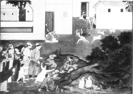 Images from the Bhagavad-Gita, The Felling of the Trees

, Image 36 of 40  -  33 kB
