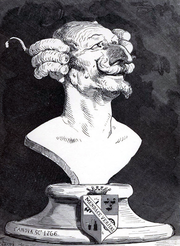 Baron Munchausen, by Gustave Dore