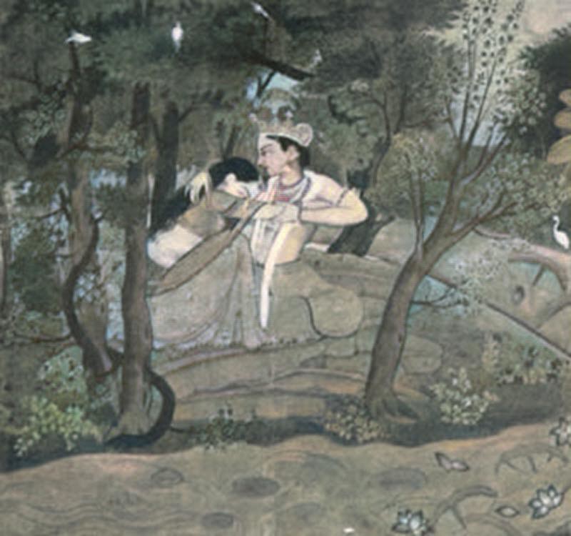 Radha and Krishna in the Grove

Kangra (Punjab Hills), c. 1785