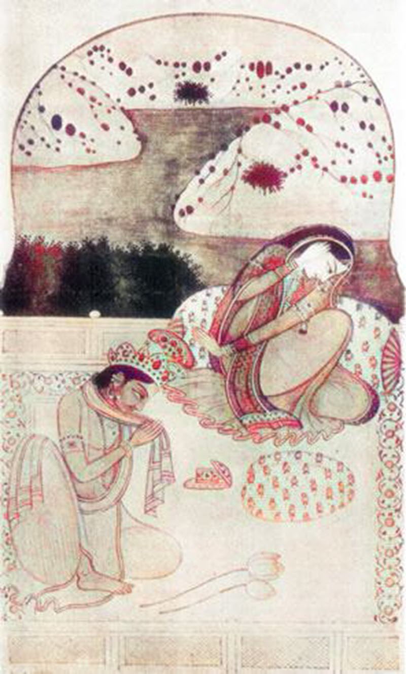 Krishna repentant