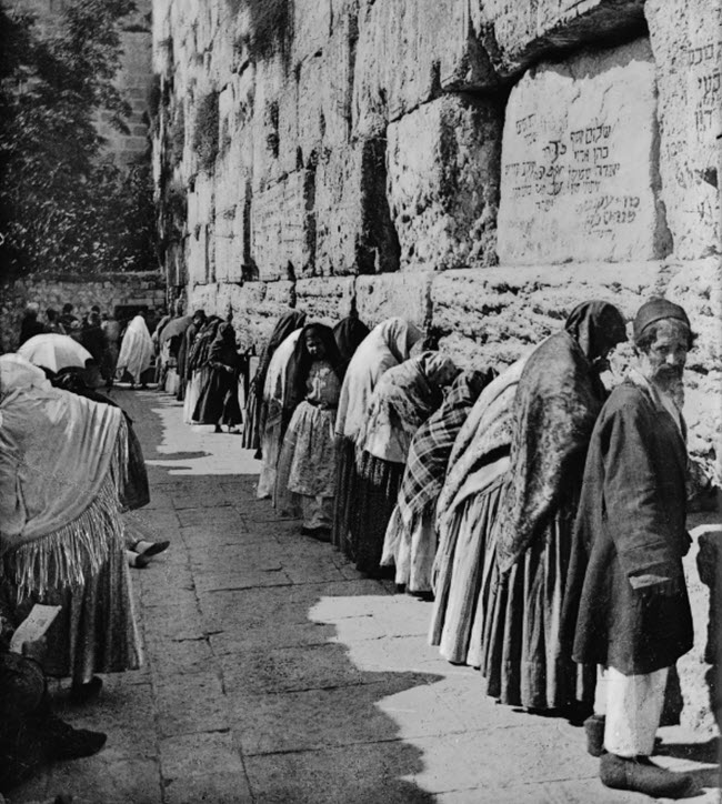 The Waling Wall, c. 1900